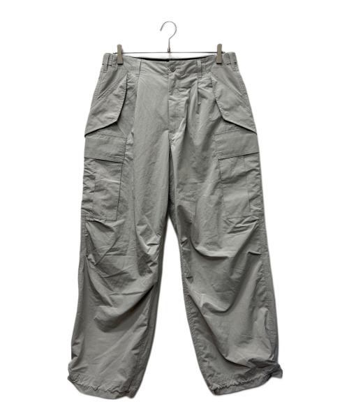 meanswhile（ミーンズワイル）meanswhile (ミーンズワイル) Paper Touch Cargo PT ライトグレー サイズ:３の古着・服飾アイテム