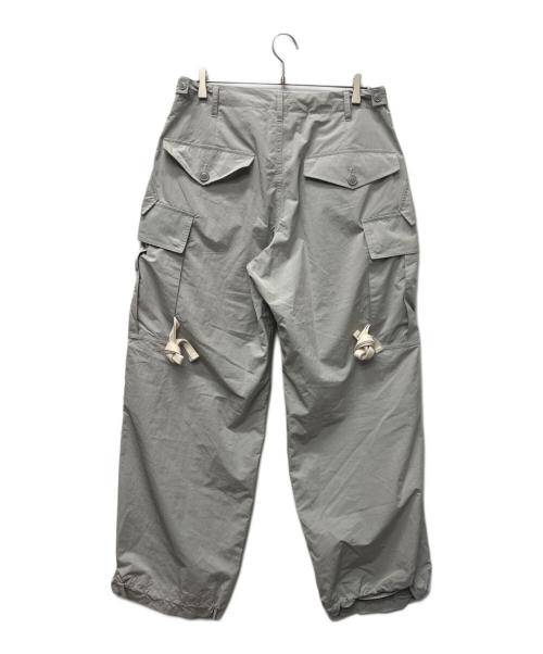 meanswhile（ミーンズワイル）meanswhile (ミーンズワイル) Paper Touch Cargo PT ライトグレー サイズ:３の古着・服飾アイテム