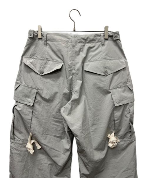 meanswhile（ミーンズワイル）meanswhile (ミーンズワイル) Paper Touch Cargo PT ライトグレー サイズ:３の古着・服飾アイテム