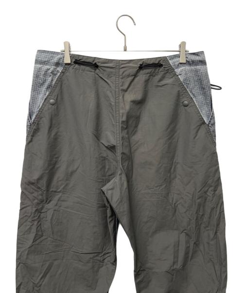 BAL（バル）BAL (バル) ピグメントナイロントラックパンツ グレー サイズ:３の古着・服飾アイテム