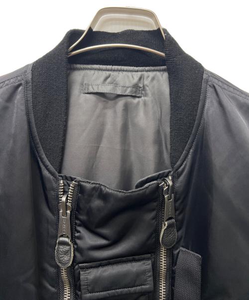 SPIEWAK（スピワック）SPIEWAK (スピワック) BAL (バル) DOUBLE ZIP BOMBER JACKET ブラック サイズ:３の古着・服飾アイテム