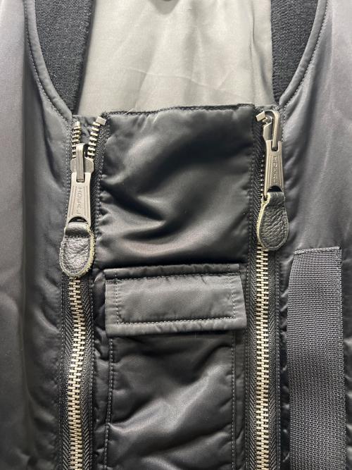 SPIEWAK（スピワック）SPIEWAK (スピワック) BAL (バル) DOUBLE ZIP BOMBER JACKET ブラック サイズ:３の古着・服飾アイテム