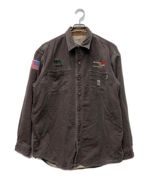 CarHartt（カーハート）CarHartt (カーハート) ワークジャケット ブラウン サイズ:Ｌの古着・服飾アイテム