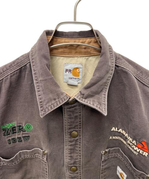 CarHartt（カーハート）CarHartt (カーハート) ワークジャケット ブラウン サイズ:Ｌの古着・服飾アイテム