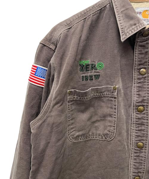 CarHartt（カーハート）CarHartt (カーハート) ワークジャケット ブラウン サイズ:Ｌの古着・服飾アイテム