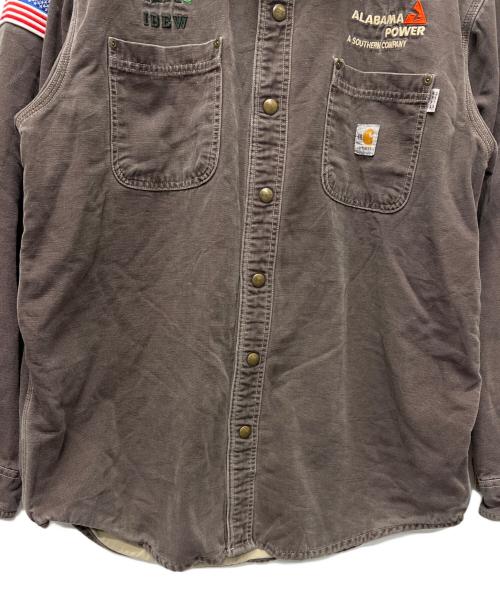 CarHartt（カーハート）CarHartt (カーハート) ワークジャケット ブラウン サイズ:Ｌの古着・服飾アイテム