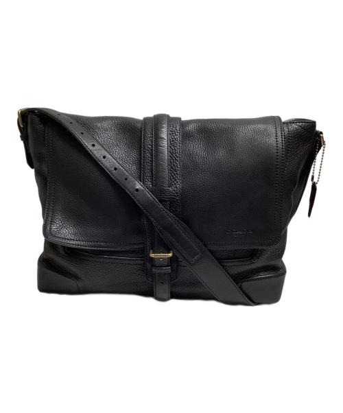 COACH（コーチ）COACH (コーチ) メッセンジャーバッグ ブラックの古着・服飾アイテム