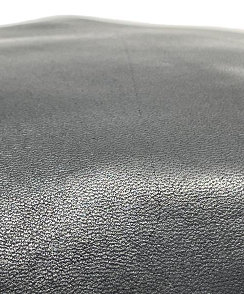 LOEWE（ロエベ）LOEWE (ロエベ) アナグラム レザーショルダーバッグ ブラックの古着・服飾アイテム