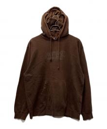 stussy（ステューシー）の古着「プルオーバーパーカー」｜ブラウン