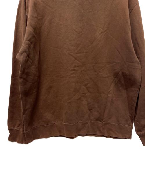 stussy（ステューシー）stussy (ステューシー) プルオーバーパーカー ブラウン サイズ:Ｌの古着・服飾アイテム