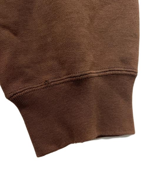 stussy（ステューシー）stussy (ステューシー) プルオーバーパーカー ブラウン サイズ:Ｌの古着・服飾アイテム