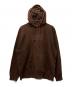stussy（ステューシー）の古着「プルオーバーパーカー」｜ブラウン
