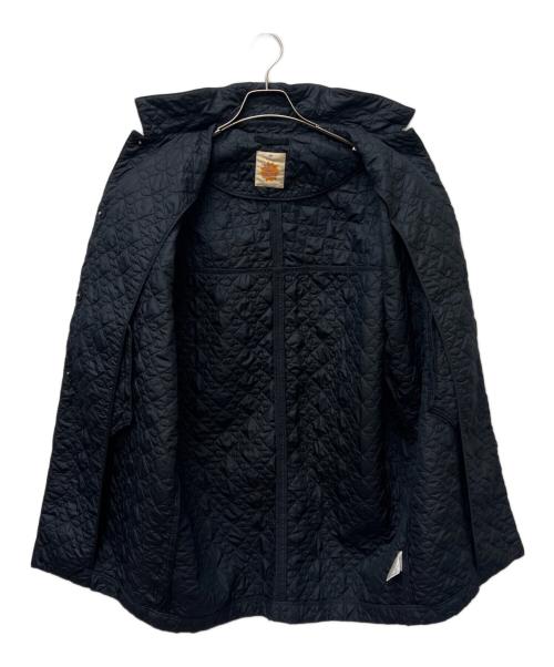 ANYA HINDMARCH（アニヤ・ハインドマーチ）ANYA HINDMARCH (アニヤ・ハインドマーチ) キルティングコート ネイビー サイズ:３８の古着・服飾アイテム
