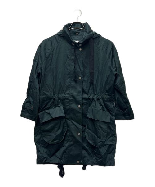 MM6 Maison Margiela（エムエムシックスメゾンマルジェラ）MM6 Maison Margiela (エムエムシックスメゾンマルジェラ) フーデッドコート グリーン サイズ:３８の古着・服飾アイテム