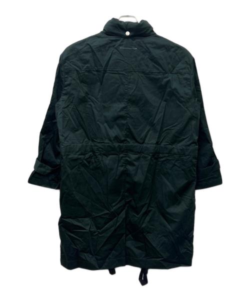 MM6 Maison Margiela（エムエムシックスメゾンマルジェラ）MM6 Maison Margiela (エムエムシックスメゾンマルジェラ) フーデッドコート グリーン サイズ:３８の古着・服飾アイテム