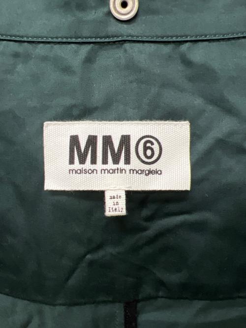 MM6 Maison Margiela（エムエムシックスメゾンマルジェラ）MM6 Maison Margiela (エムエムシックスメゾンマルジェラ) フーデッドコート グリーン サイズ:３８の古着・服飾アイテム