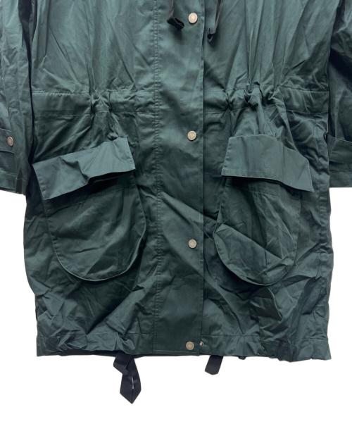 MM6 Maison Margiela（エムエムシックスメゾンマルジェラ）MM6 Maison Margiela (エムエムシックスメゾンマルジェラ) フーデッドコート グリーン サイズ:３８の古着・服飾アイテム