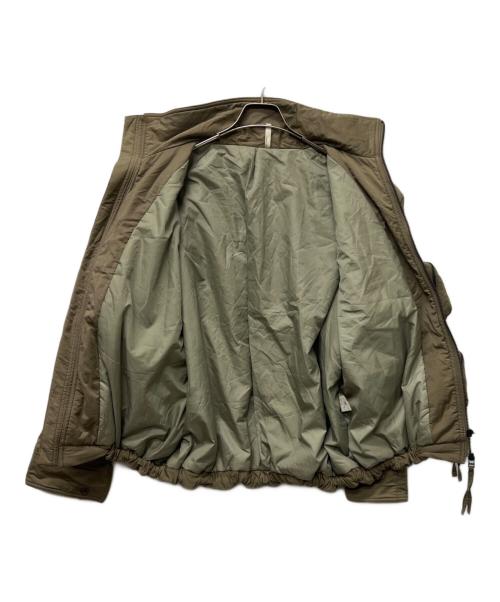 HUMIS（ヒューミス）HUMIS (ヒューミス) DEFORMATION MILITARY PIVOTSLEEVE BLOUSON ブラウン サイズ:Ｍの古着・服飾アイテム