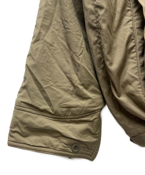 HUMIS（ヒューミス）HUMIS (ヒューミス) DEFORMATION MILITARY PIVOTSLEEVE BLOUSON ブラウン サイズ:Ｍの古着・服飾アイテム