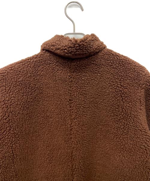 stussy（ステューシー）stussy (ステューシー) Kuna Sherpa Car Coat ブラウン サイズ:Ｓの古着・服飾アイテム