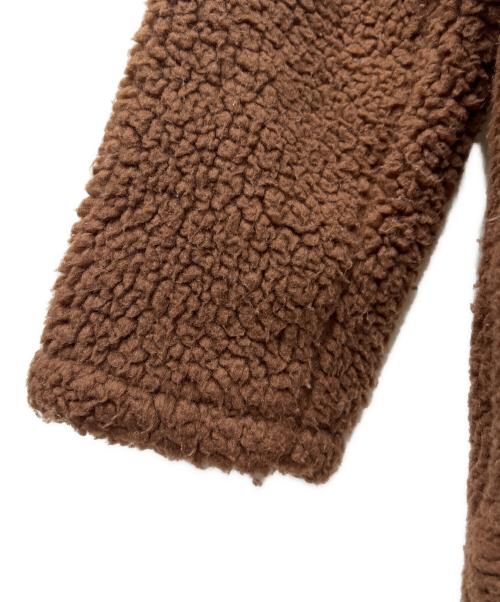 stussy（ステューシー）stussy (ステューシー) Kuna Sherpa Car Coat ブラウン サイズ:Ｓの古着・服飾アイテム