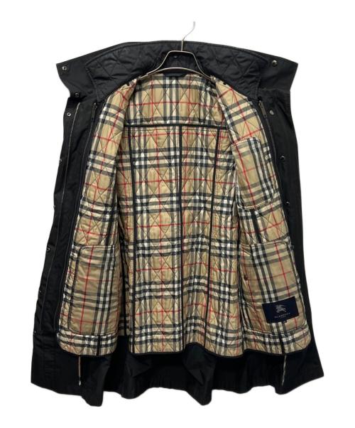 BURBERRY LONDON（バーバリーロンドン）BURBERRY LONDON (バーバリーロンドン) ライナー付コート ブラック サイズ:３８の古着・服飾アイテム