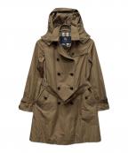 BURBERRY LONDONバーバリーロンドン）の古着「ナイロントレンチコート」｜ブラウン