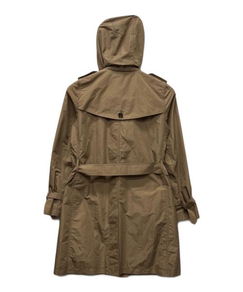 BURBERRY LONDON（バーバリーロンドン）BURBERRY LONDON (バーバリーロンドン) ナイロントレンチコート ブラウン サイズ:３８の古着・服飾アイテム