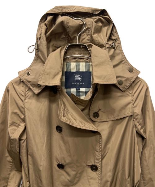 BURBERRY LONDON（バーバリーロンドン）BURBERRY LONDON (バーバリーロンドン) ナイロントレンチコート ブラウン サイズ:３８の古着・服飾アイテム