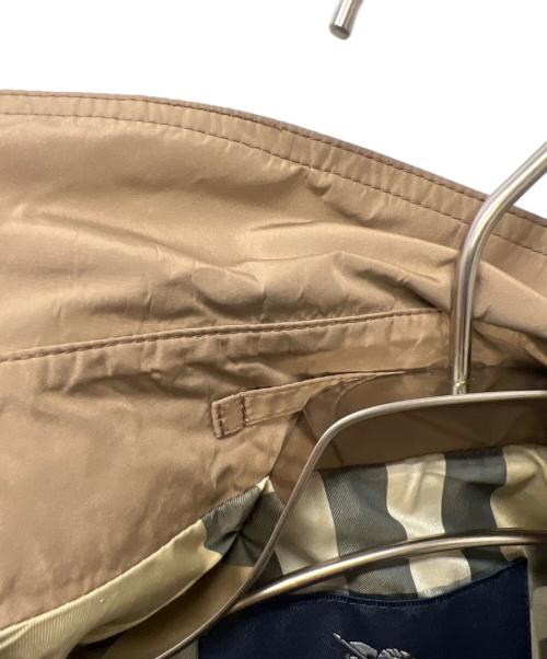 BURBERRY LONDON（バーバリーロンドン）BURBERRY LONDON (バーバリーロンドン) ナイロントレンチコート ブラウン サイズ:３８の古着・服飾アイテム