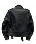 Schott PERFECTO (ショット パーフェクト) ダブルライダースジャケット ブラック サイズ:３８：15000円