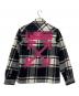 OFFWHITE (オフホワイト) STENCIL FLANNEL SHIRT ホワイト×ブラック サイズ:Ｍ：14000円