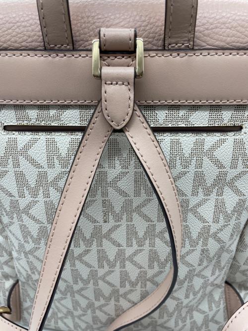 MICHAEL KORS（マイケルコース）MICHAEL KORS (マイケルコース) リュック ピンクの古着・服飾アイテム