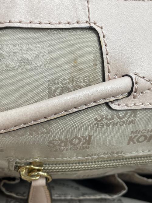 MICHAEL KORS（マイケルコース）MICHAEL KORS (マイケルコース) リュック ピンクの古着・服飾アイテム