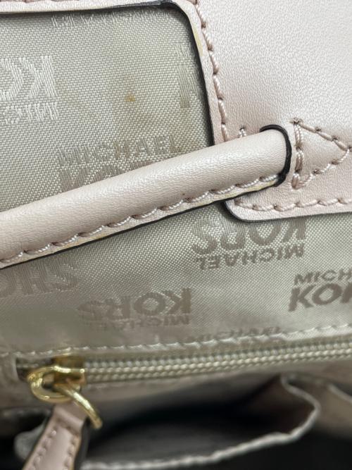 MICHAEL KORS（マイケルコース）MICHAEL KORS (マイケルコース) リュック ピンクの古着・服飾アイテム