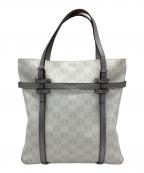 LOEWEロエベ）の古着「アナグラムトートバッグ」｜ホワイト×グレー