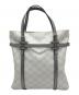 LOEWE (ロエベ) アナグラムトートバッグ ホワイト×グレー：18000円