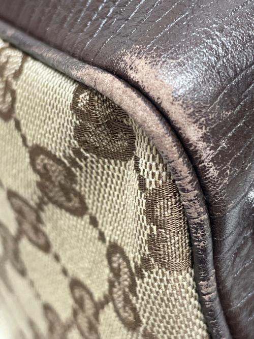 GUCCI（グッチ）GUCCI (グッチ) バンブーハンドルトートバッグ ブラウンの古着・服飾アイテム