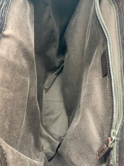 GUCCI（グッチ）GUCCI (グッチ) バンブーハンドルトートバッグ ブラウンの古着・服飾アイテム