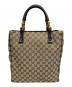 GUCCI (グッチ) バンブーハンドルトートバッグ ブラウン：18000円