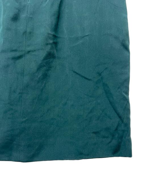 CELINE（セリーヌ）CELINE (セリーヌ) ミディスカート グリーン サイズ:３８の古着・服飾アイテム