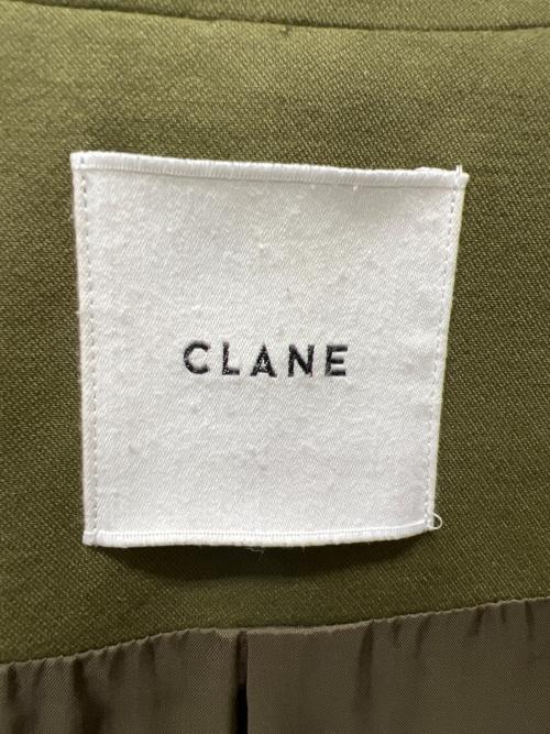 CLANE（クラネ）CLANE (クラネ) BOA SLEEVE MODS COAT オリーブ サイズ:２の古着・服飾アイテム