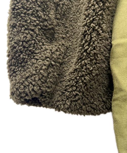 CLANE（クラネ）CLANE (クラネ) BOA SLEEVE MODS COAT オリーブ サイズ:２の古着・服飾アイテム