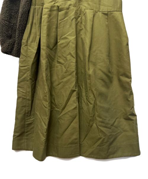 CLANE（クラネ）CLANE (クラネ) BOA SLEEVE MODS COAT オリーブ サイズ:２の古着・服飾アイテム