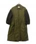 CLANE（クラネ）の古着「BOA SLEEVE MODS COAT」｜オリーブ