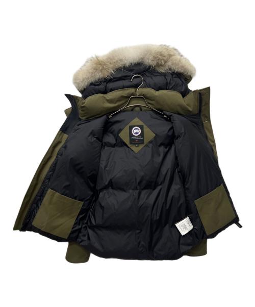 CANADA GOOSE（カナダグース）CANADA GOOSE (カナダグース) RUSSELL PARKA カーキ サイズ:Ｍの古着・服飾アイテム