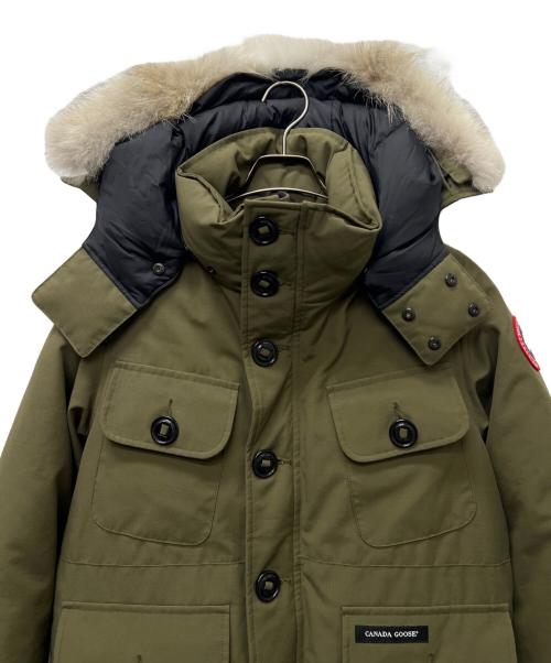 CANADA GOOSE（カナダグース）CANADA GOOSE (カナダグース) RUSSELL PARKA カーキ サイズ:Ｍの古着・服飾アイテム