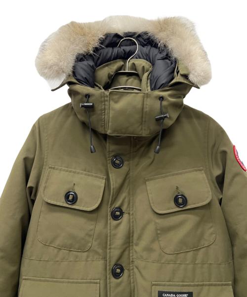 CANADA GOOSE（カナダグース）CANADA GOOSE (カナダグース) RUSSELL PARKA カーキ サイズ:Ｍの古着・服飾アイテム