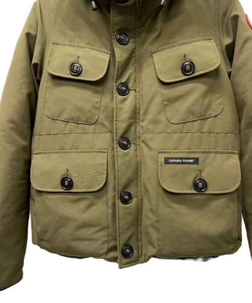 CANADA GOOSE（カナダグース）CANADA GOOSE (カナダグース) RUSSELL PARKA カーキ サイズ:Ｍの古着・服飾アイテム