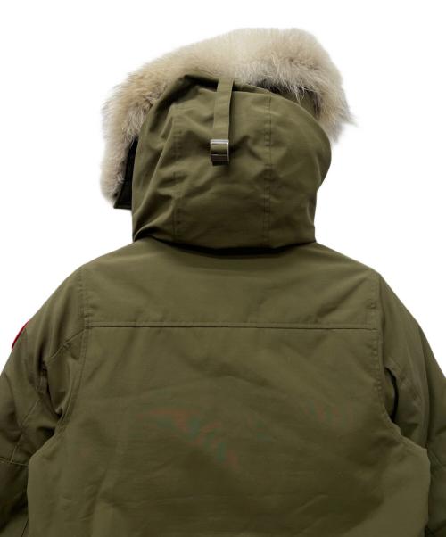CANADA GOOSE（カナダグース）CANADA GOOSE (カナダグース) RUSSELL PARKA カーキ サイズ:Ｍの古着・服飾アイテム